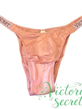 Victoria's Secret Rose Copper High-Cut Bikini Panty